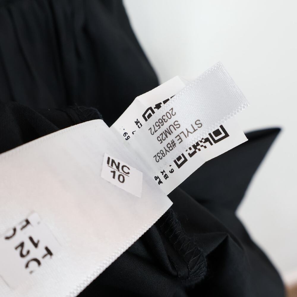 J.Crew Elena Midi Shirtdress Cotton Poplin Black Size 6 NWOT - Picture 5 of 8
